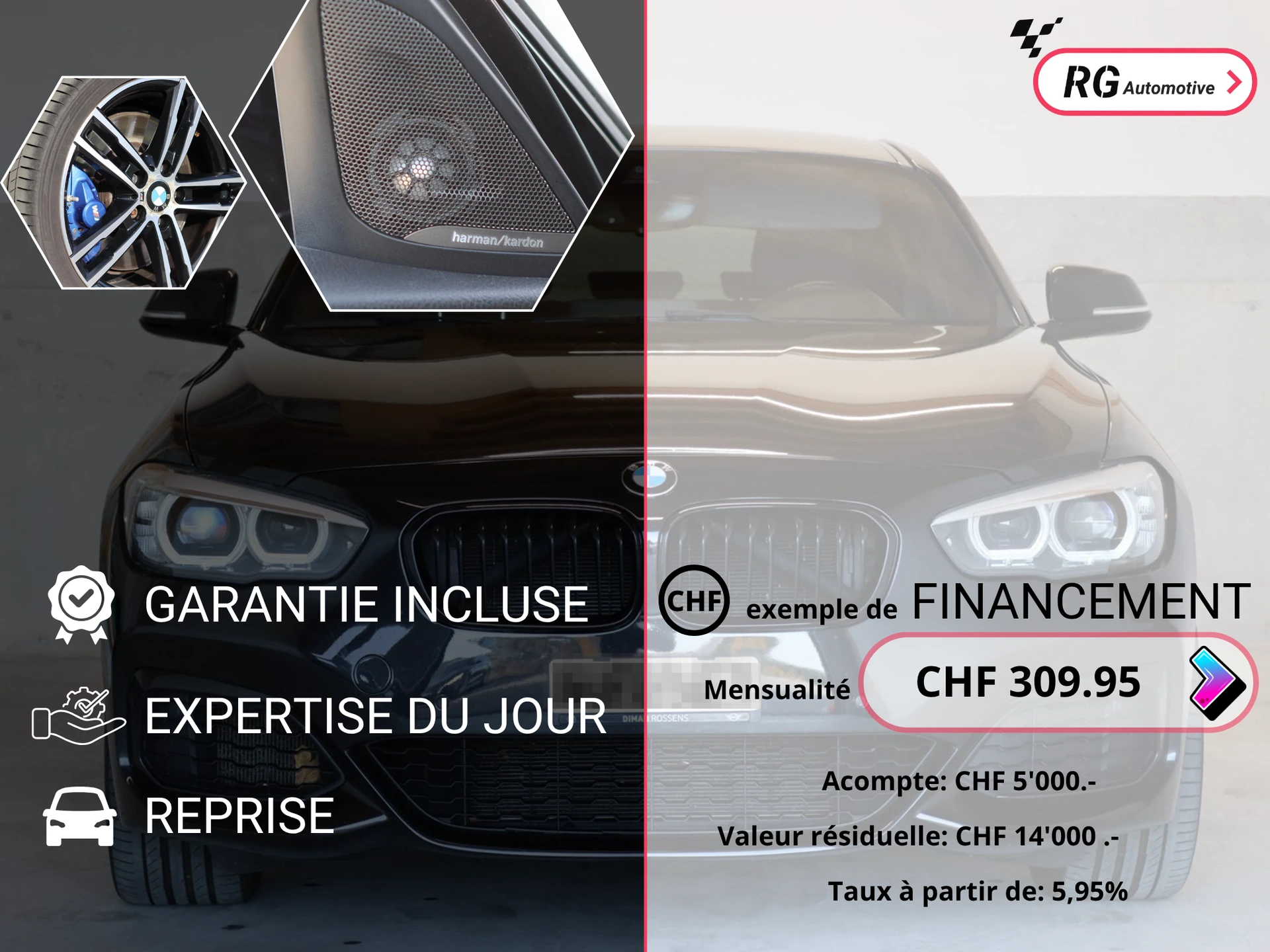 Camoagne marketing d'unebmw m140